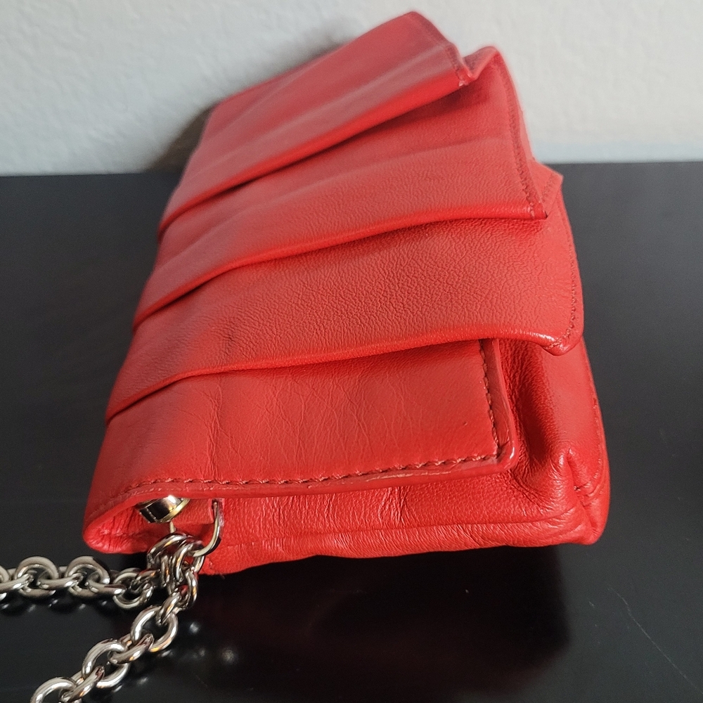 Henri Bendel  soft  leather clutch - Picture 8 of 15